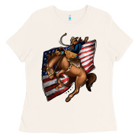 Bone American Cowboy Ladies Tee - Jasminsmagicworld