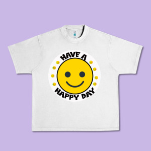 Have A Happy Day Urban Heavy Tee Designed By Bettercallsaul