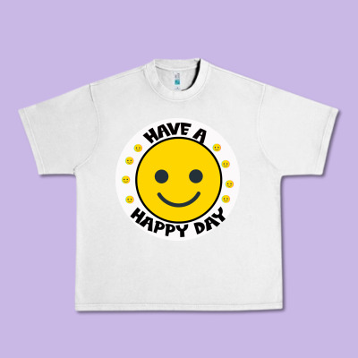 Have A Happy Day Urban Heavy Tee Designed By Bettercallsaul