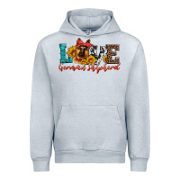 Heather Grey love german shepherd Urban Hoodie - Artiststas
