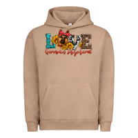 Pigment Burro love german shepherd Urban Hoodie - Artiststas