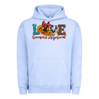 Pigment Grape Ice love german shepherd Urban Hoodie - Artiststas