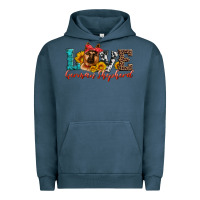 Pigment Midnight Navy love german shepherd Urban Hoodie - Artiststas