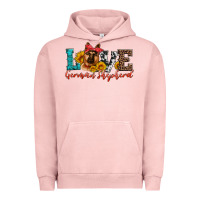Pigment Salmon love german shepherd Urban Hoodie - Artiststas