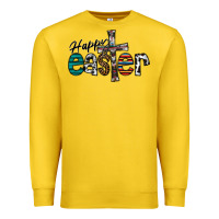 Lemon Happy Easter Premium Sweatshirt - CowhideDigitalArt