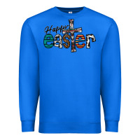 True Royal Happy Easter Premium Sweatshirt - CowhideDigitalArt