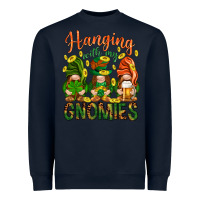 Navy Hanging with my gnomies Heavyweight Sweatshirt - HowdyJamesFarm