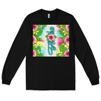 Black aloha summer Long Sleeve Tee - TumblerDesignByShophia