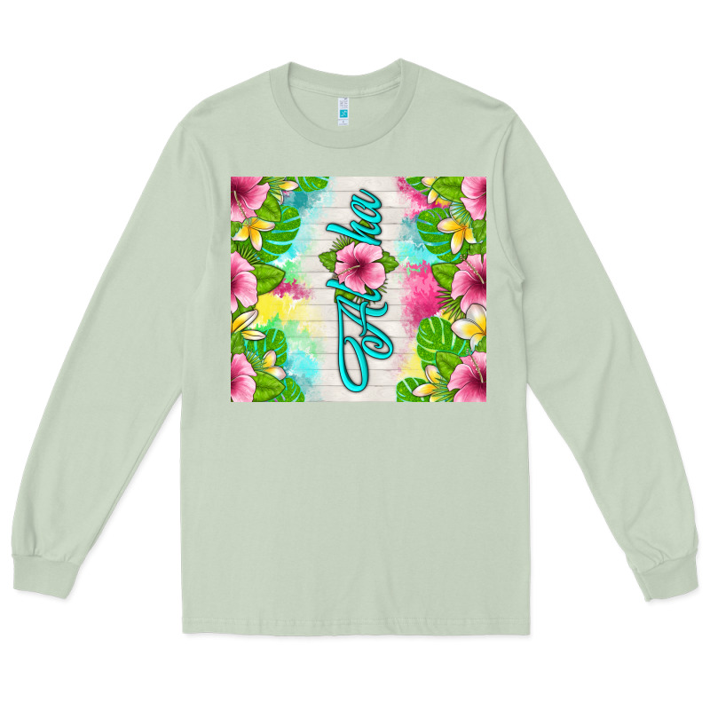 Aloha Summer Long Sleeve Tee by TumblerDesignByShophia | Teevron