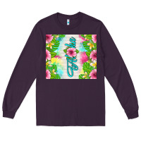 Plum aloha summer Long Sleeve Tee - TumblerDesignByShophia