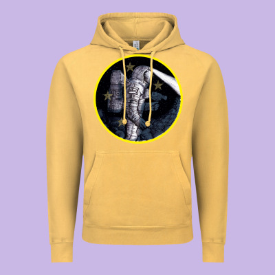 Space Travel Vintage Hoodie Designed By Bettercallsaul