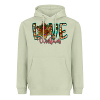 Matcha Love Snowman Heavyweight Hoodie - CowhideDigitalArt