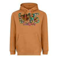 Meerkat Love Snowman Heavyweight Hoodie - CowhideDigitalArt