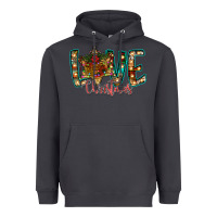 Smoke Love Snowman Heavyweight Hoodie - CowhideDigitalArt