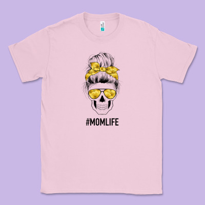 Yellow Flower Mom Skull Classic Tee Designed By Bettercallsaul