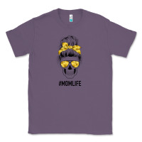 Lavender Yellow Flower Mom Skull Classic Tee - Bettercallsaul