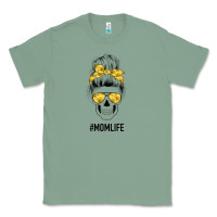 Sage Yellow Flower Mom Skull Classic Tee - Bettercallsaul