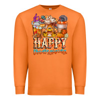 Carrot happy thanksgiving Premium Sweatshirt - CowhideDigitalArt