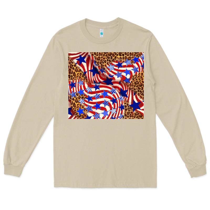 4th Of July Patriotic Usa Long Sleeve Tee by TumblerDesignByShophia | Teevron