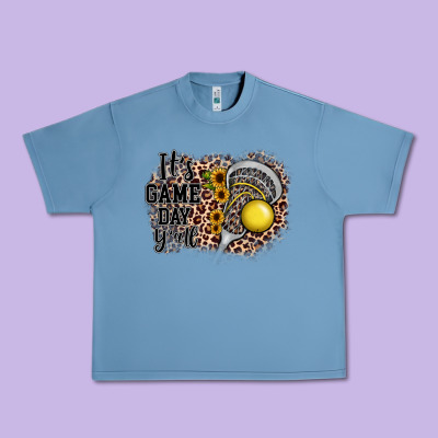 It's Game Day Y'all Lacrosse Urban Heavy Tee Designed By Jahusdesignshop