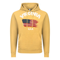 Vintage Mustard VIRGINIA U.S.A Vintage Hoodie - Bettercallsaul