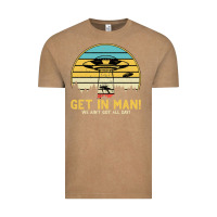 Vintage Coffee UFO Vintage Retro Alien Outerspace Spaceship Vintage Tee - Bettercallsaul