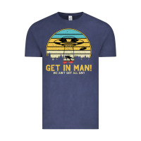 Vintage Denim UFO Vintage Retro Alien Outerspace Spaceship Vintage Tee - Bettercallsaul