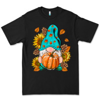 Black Fall Gnome Premium Tee - RanaPortraitStore