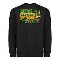 Black Loads of luck School bus Heavyweight Sweatshirt - CowGirlArtShop
