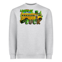 Loads Of Luck School Bus Heavyweight Sweatshirt | Teevron