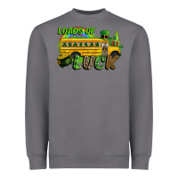 Storm Loads of luck School bus Heavyweight Sweatshirt - CowGirlArtShop