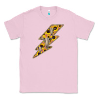 Bubblegum Pink Sunflower and Skull Lightning Classic Tee - Bettercallsaul