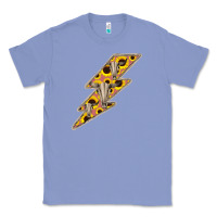 Colony Blue Sunflower and Skull Lightning Classic Tee - Bettercallsaul