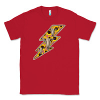 Red Sunflower and Skull Lightning Classic Tee - Bettercallsaul