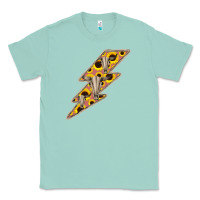 Seafoam Sunflower and Skull Lightning Classic Tee - Bettercallsaul