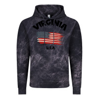 Cloud Black VIRGINIA U.S.A Vintage Hoodie - Bettercallsaul
