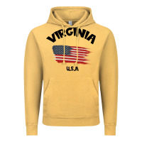 Vintage Mustard VIRGINIA U.S.A Vintage Hoodie - Bettercallsaul