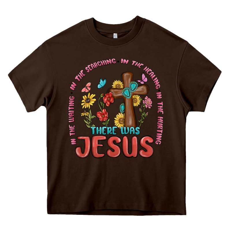 In The Waiting There Was Jesus Heavy Core Tee by MaliasSmallBusiness | Teevron