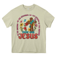 Mossy in the waiting there was jesus Heavy Core Tee - MaliasSmallBusiness