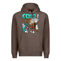 Coffee cold like my soul coffee cups bbs Premium Hoodie - BundleAndBundleShop