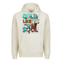 Oatmeal Heather cold like my soul coffee cups bbs Premium Hoodie - BundleAndBundleShop