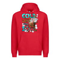 Red cold like my soul coffee cups bbs Premium Hoodie - BundleAndBundleShop