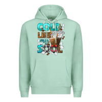 Seafoam cold like my soul coffee cups bbs Premium Hoodie - BundleAndBundleShop