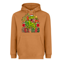 Meerkat Merry Rexmas Heavyweight Hoodie - CowhideDigitalArt