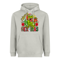 Moon Dust Merry Rexmas Heavyweight Hoodie - CowhideDigitalArt