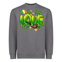 Storm Love St. Patrick's Day Heavyweight Sweatshirt - HowdyJamesFarm