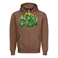 Chestnut St Patricks Lucky Charm Zipper Hoodie - FaDigitalArtStudio