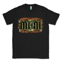 Black Camouflage Patterned Mini Tried Classic Tee - Bettercallsaul