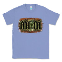 Colony Blue Camouflage Patterned Mini Tried Classic Tee - Bettercallsaul