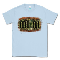Dusty Blue Camouflage Patterned Mini Tried Classic Tee - Bettercallsaul